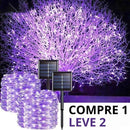 Pisca Pisca Solar LED Colorido para Exteriores - Compre 1 Leve 2