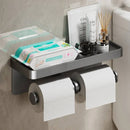 Suporte em Alumínio para Papel Higiênico - SwanBathroom