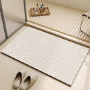 Tapete para Banheiro Antideslizante - Swan Bathroom